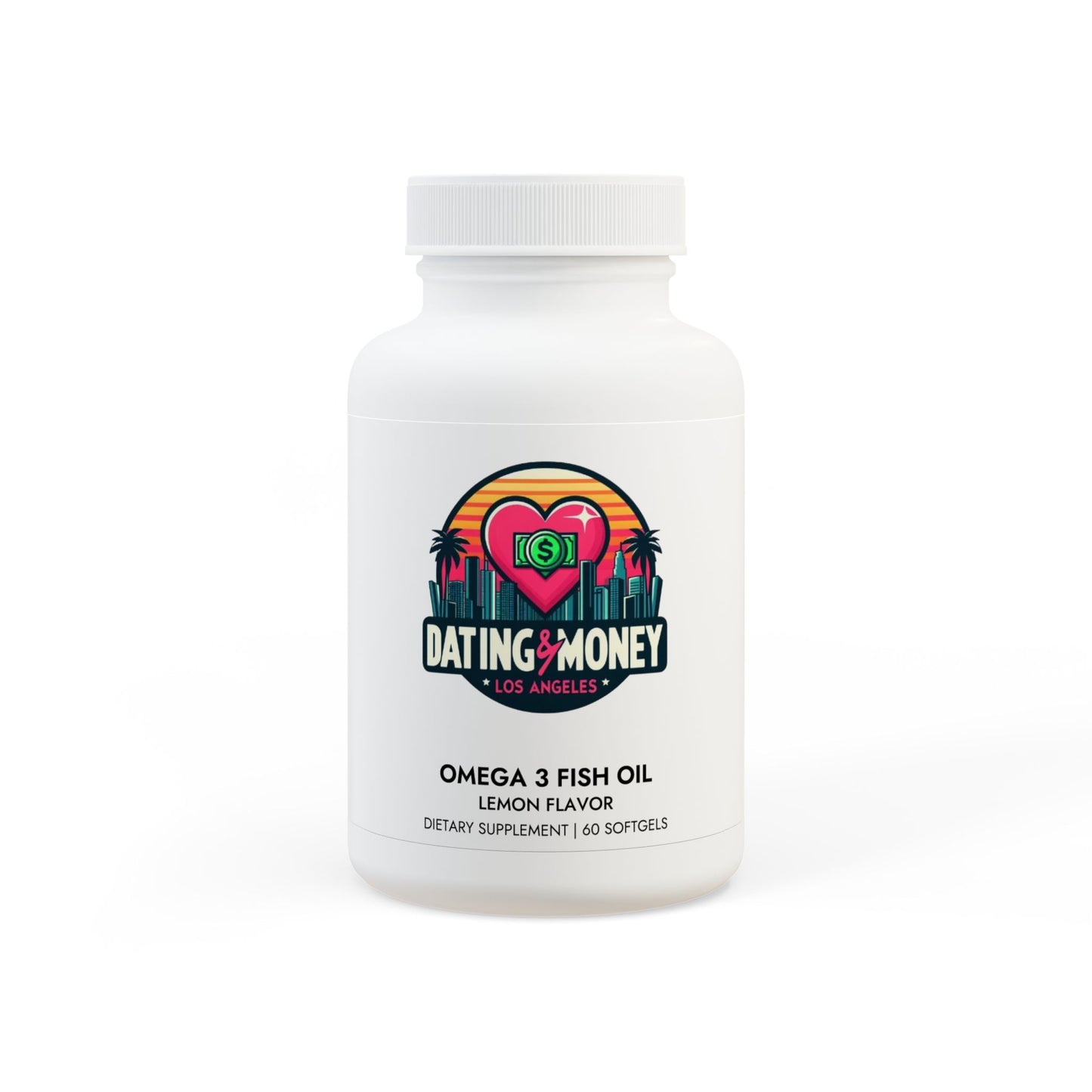 Omega 3 Fish Oil Supplement (60 Softgels)