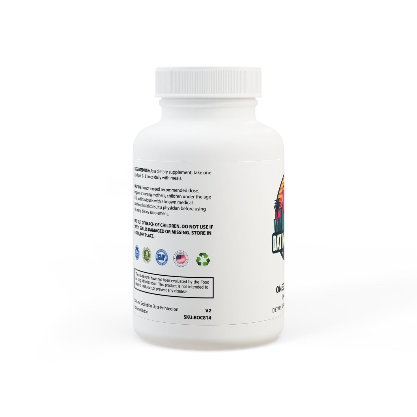Omega 3 Fish Oil Supplement (60 Softgels)