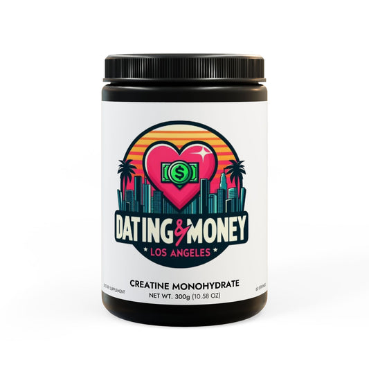 Dating & Money Creatine Monohydrate Supplement (300g, 10.58oz)