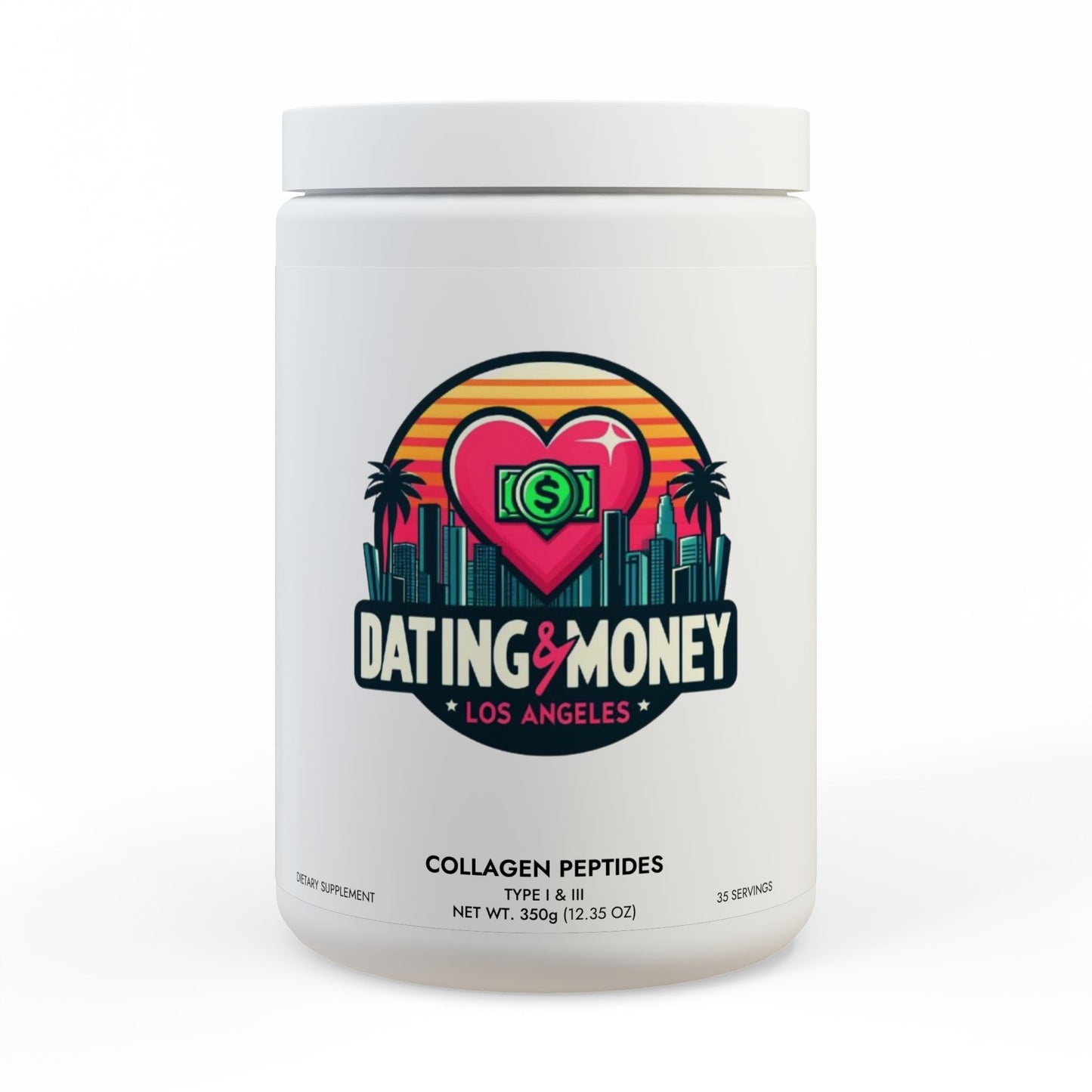 Collagen Peptides Type I & III Supplement (350g, 12.3oz)